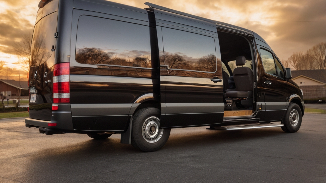 Luxury 15-passenger van